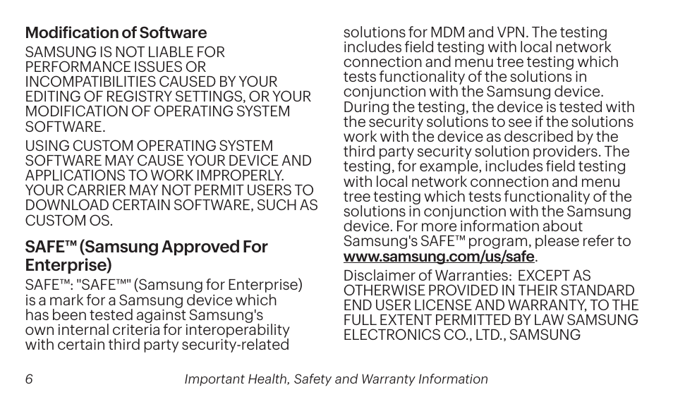 Samsung SM-G860PZBASPR User Manual | Page 6 / 56