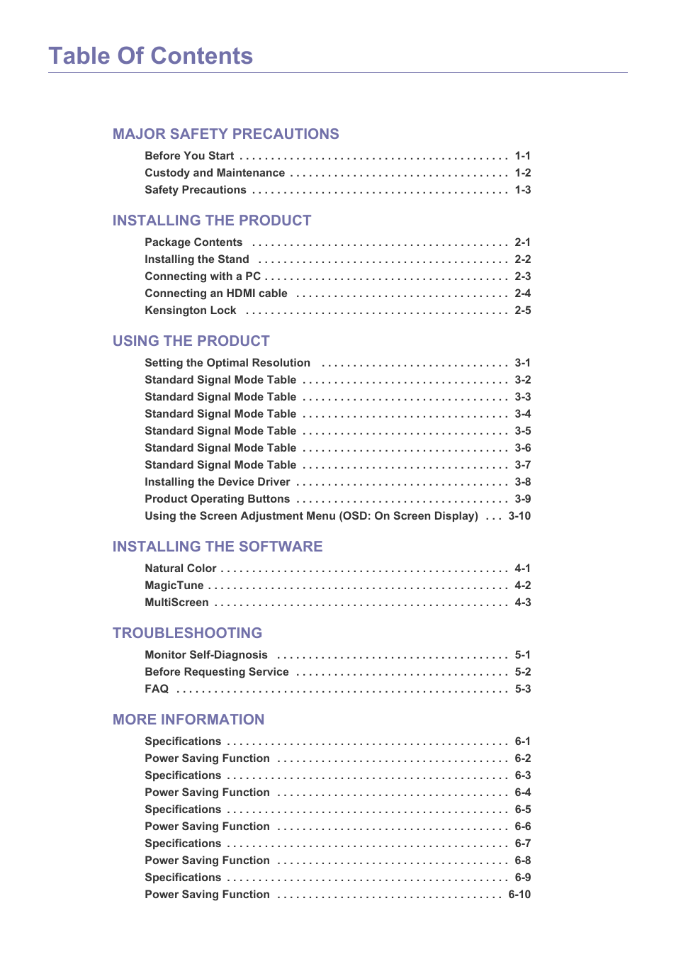 Samsung LS24X3HKFH-ZA User Manual | Page 2 / 63