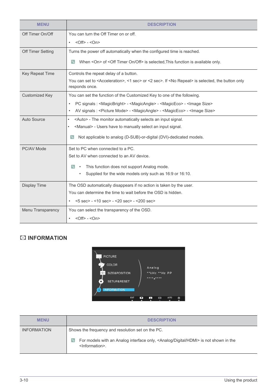 Information | Samsung LS24X3HKFH-ZA User Manual | Page 39 / 63