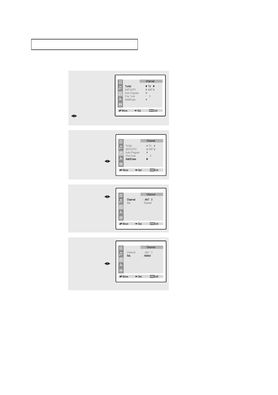 T v o | Samsung CXN2085TPX-XAA User Manual | Page 25 / 99