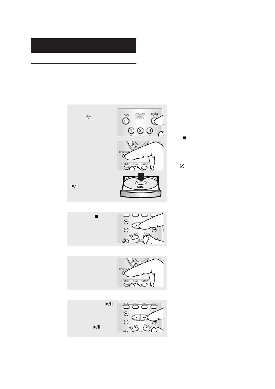 Playing a disc, D v d o | Samsung CXN2085TPX-XAA User Manual | Page 52 / 99