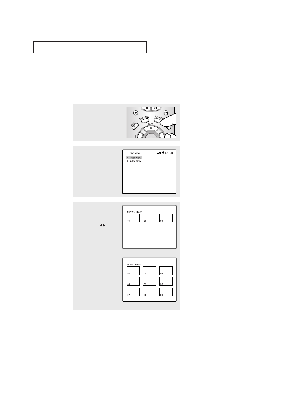 Using the disc view function (vcd), D v d o | Samsung CXN2085TPX-XAA User Manual | Page 59 / 99
