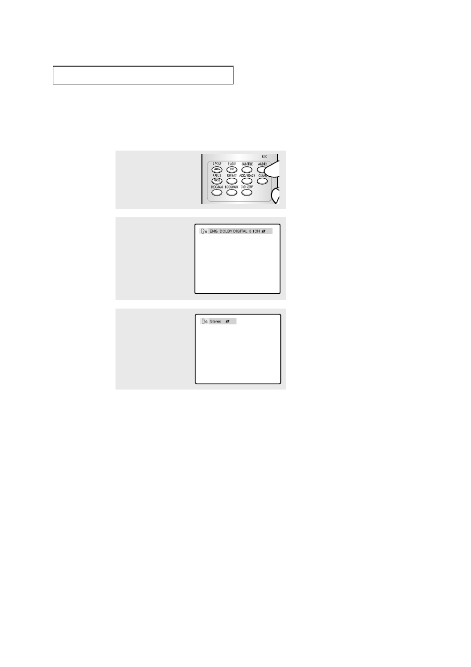 Selecting the audio language, D v d o | Samsung CXN2085TPX-XAA User Manual | Page 60 / 99