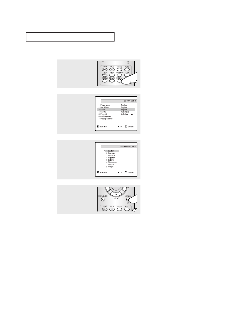 D v d o | Samsung CXN2085TPX-XAA User Manual | Page 61 / 99