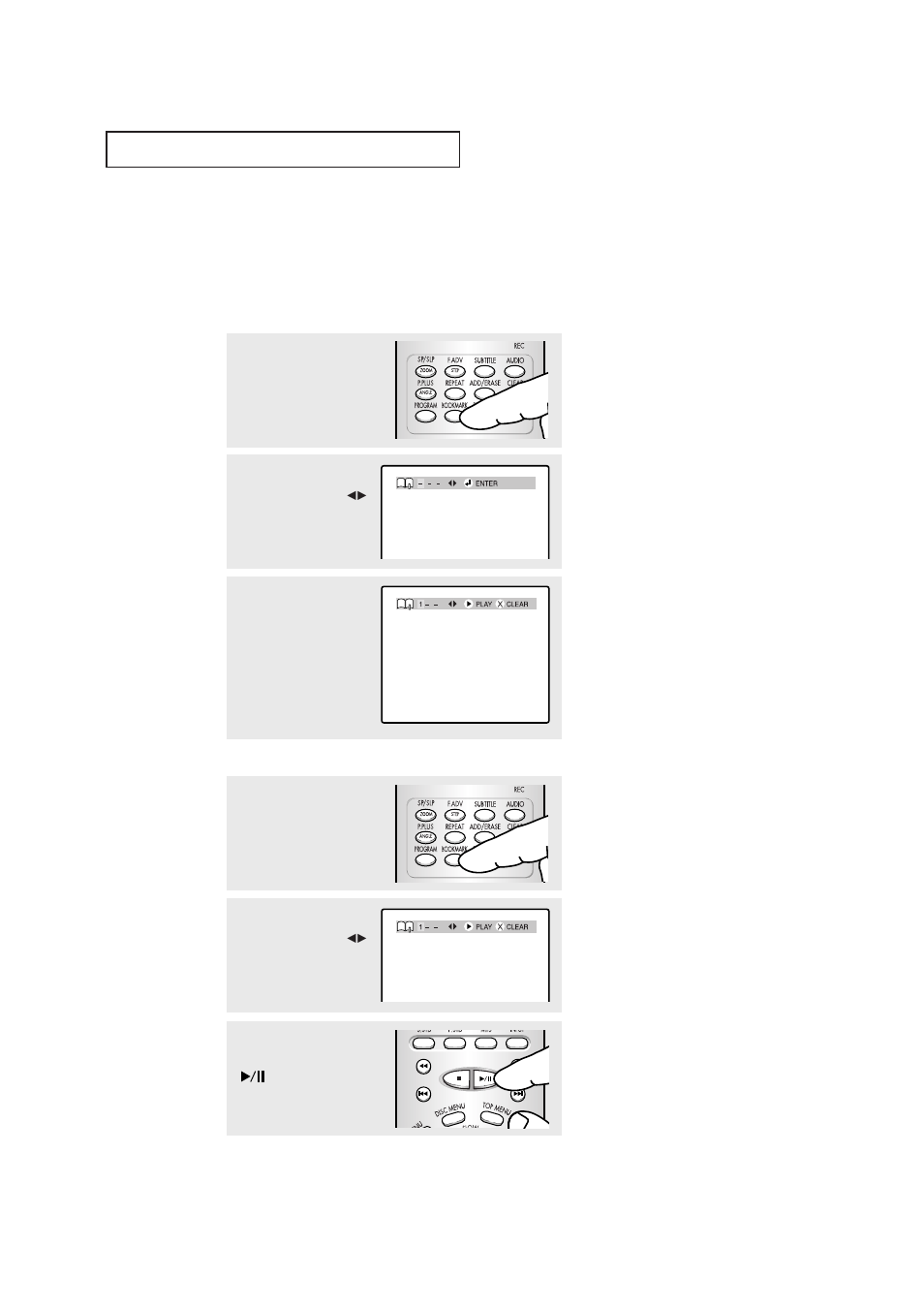 Using the bookmark function, D v d o | Samsung CXN2085TPX-XAA User Manual | Page 65 / 99