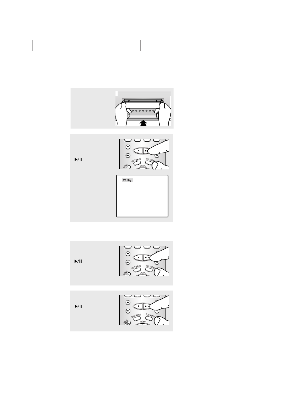 Playing a pre-recorded video cassette tape, V c r o | Samsung CXN2085TPX-XAA User Manual | Page 76 / 99