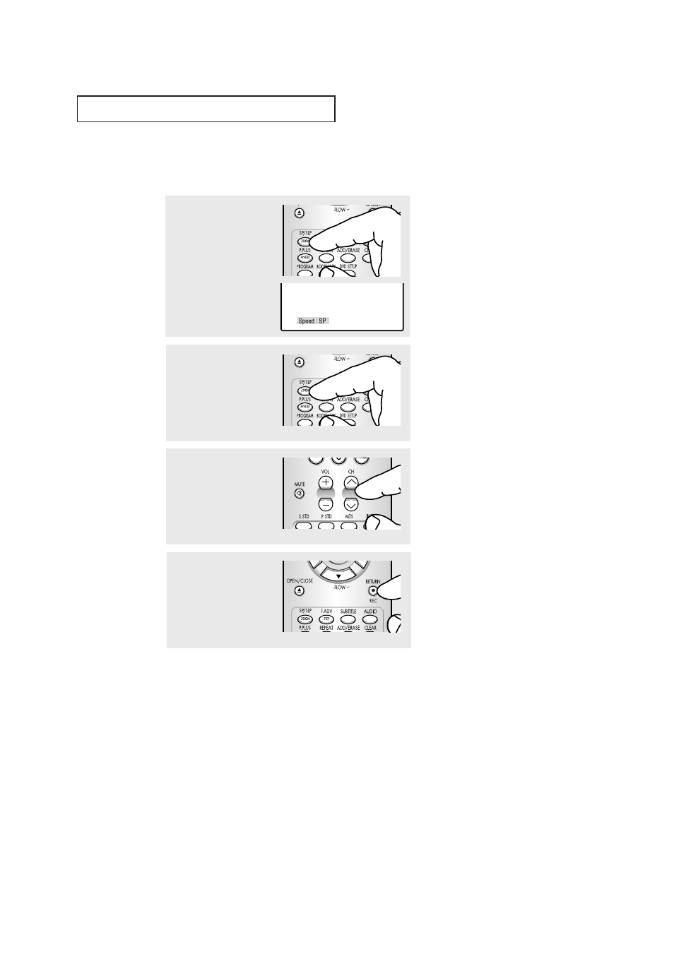 Recording tv programs as you watch, V c r o | Samsung CXN2085TPX-XAA User Manual | Page 81 / 99