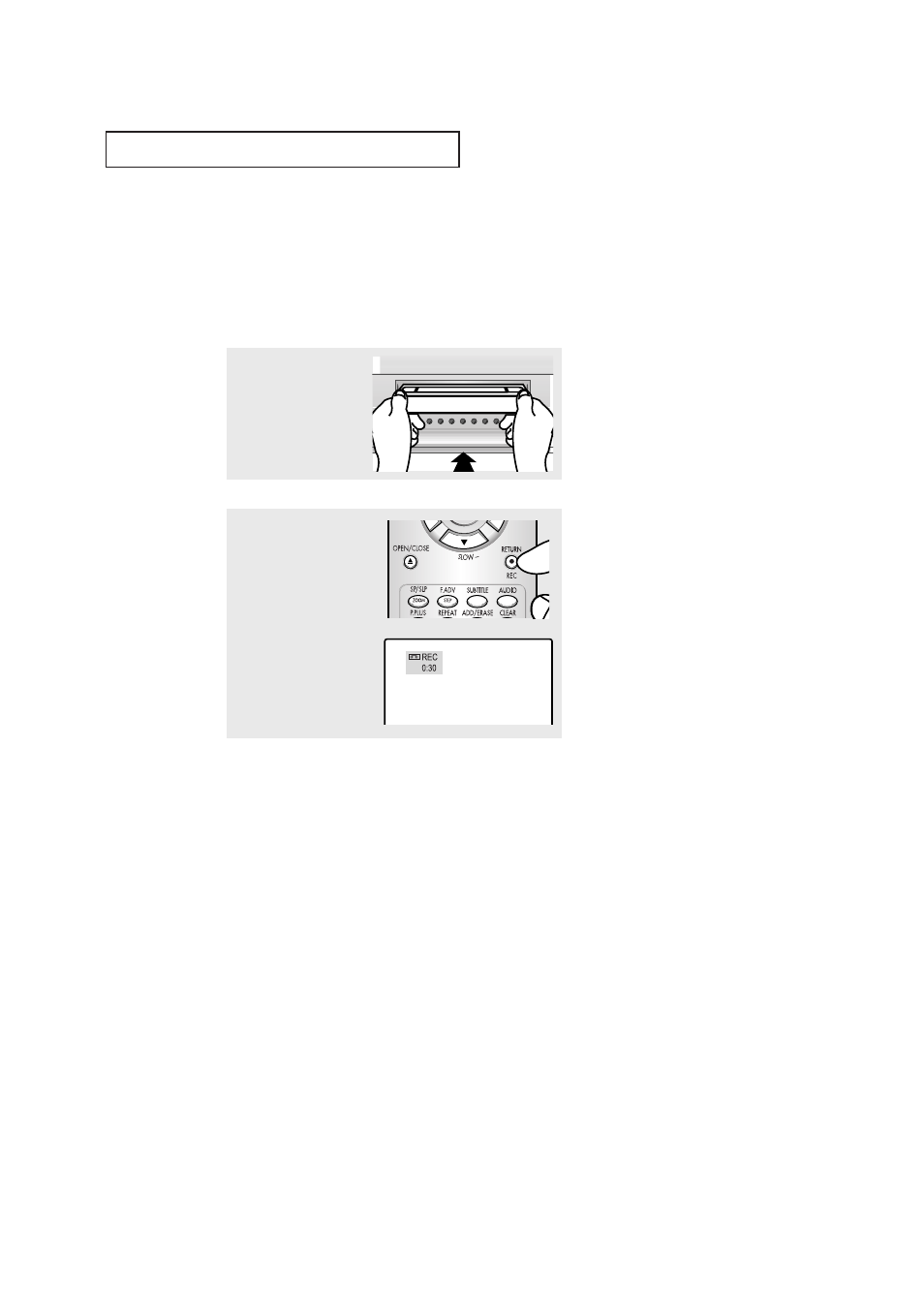Using advanced recording features, V c r o | Samsung CXN2085TPX-XAA User Manual | Page 83 / 99