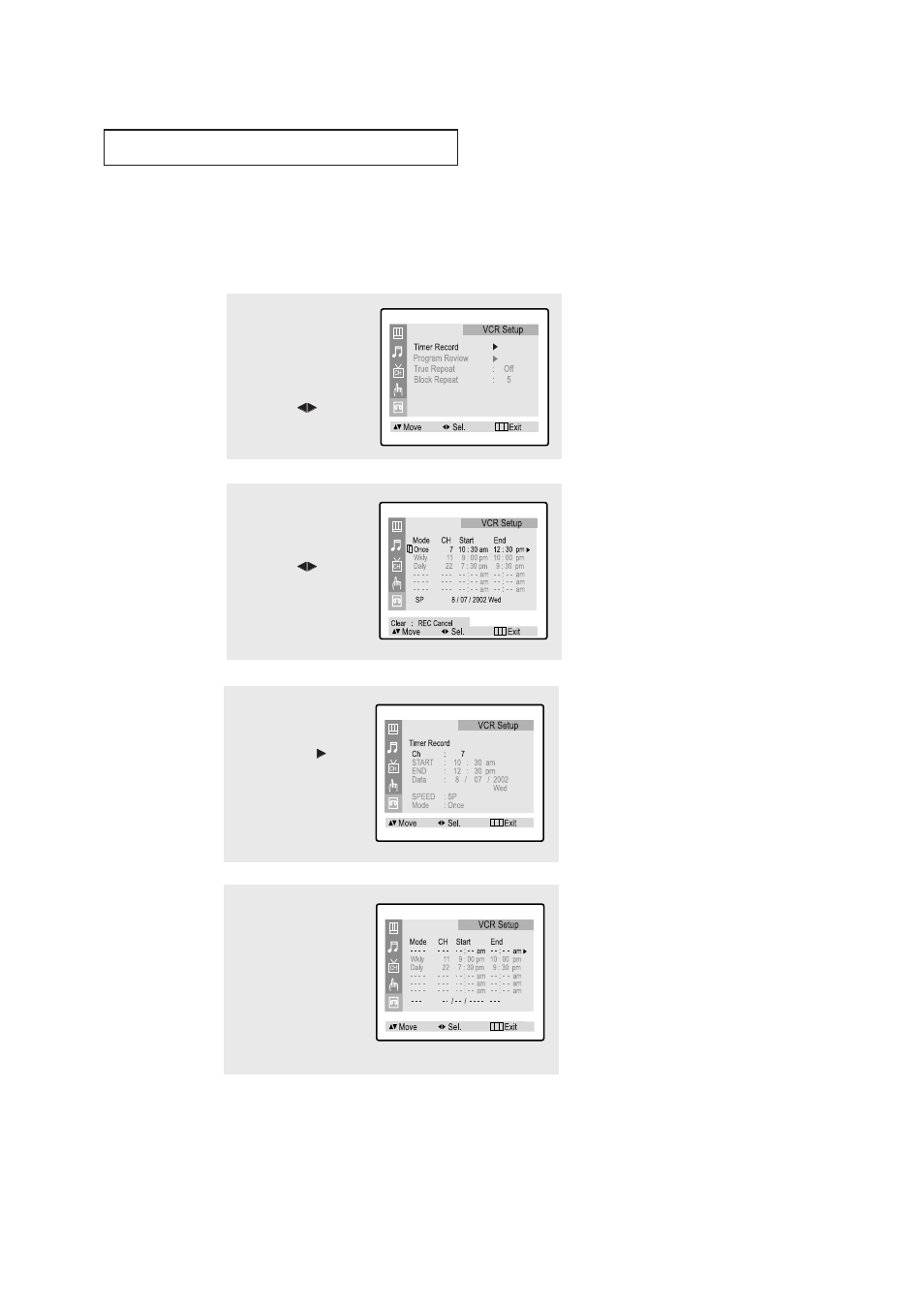 V c r o | Samsung CXN2085TPX-XAA User Manual | Page 87 / 99