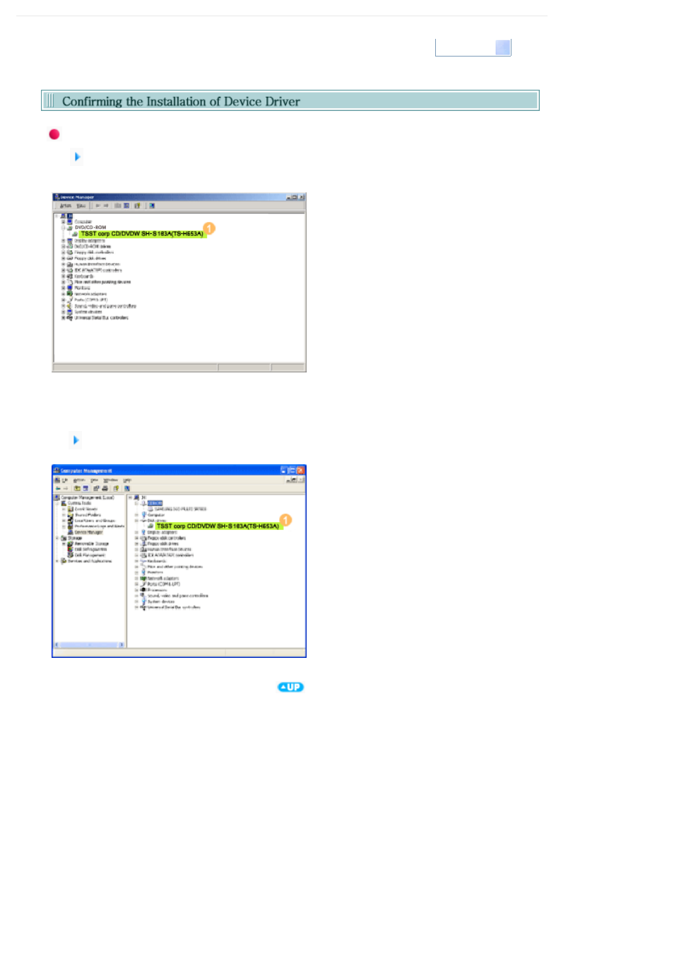 Confirming the installation of device driver | Samsung SH-S183A-BEBN User Manual | Page 16 / 29