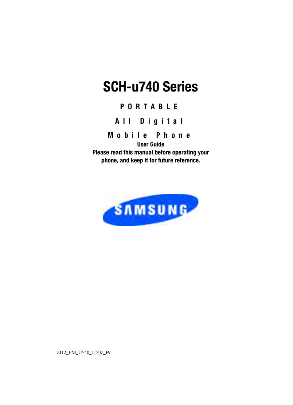 Samsung SCH-U740CDAVZW User Manual | 163 pages