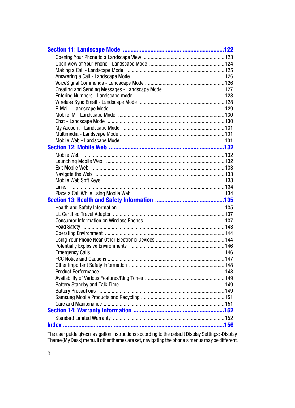 Samsung SCH-U740CDAVZW User Manual | Page 6 / 163