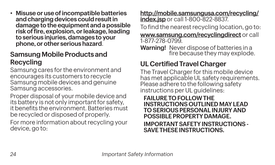 Samsung SM-T237PZWASPR User Manual | Page 24 / 99