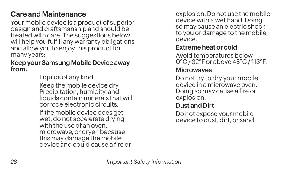 Samsung SM-T237PZWASPR User Manual | Page 28 / 99
