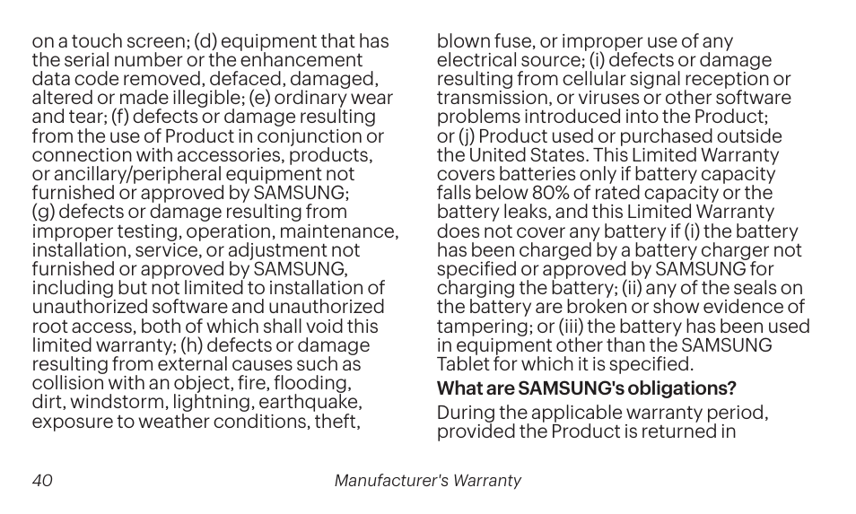 Samsung SM-T237PZWASPR User Manual | Page 40 / 99