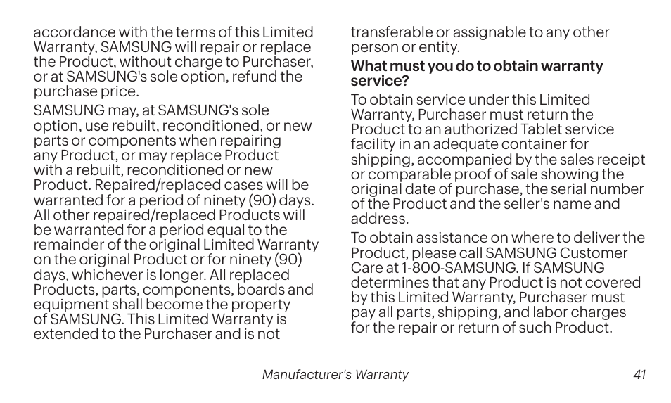 Samsung SM-T237PZWASPR User Manual | Page 41 / 99