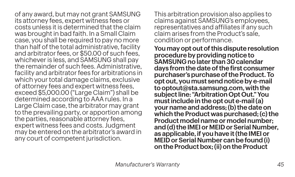 Samsung SM-T237PZWASPR User Manual | Page 45 / 99