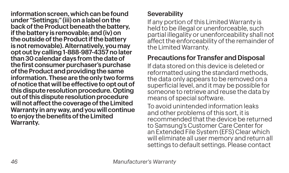 Samsung SM-T237PZWASPR User Manual | Page 46 / 99