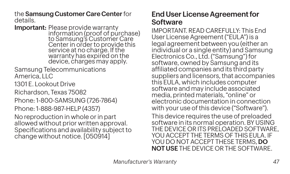 Samsung SM-T237PZWASPR User Manual | Page 47 / 99