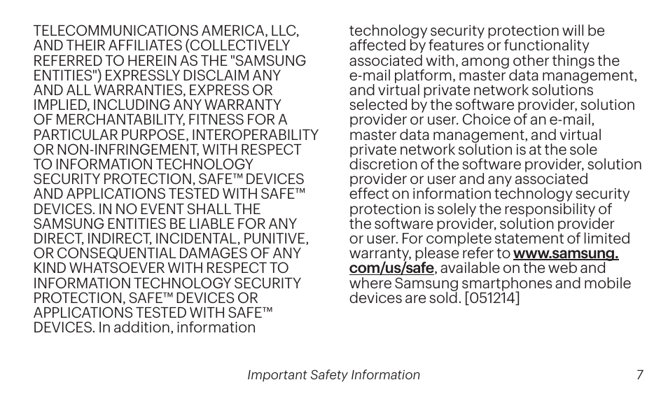 Samsung SM-T237PZWASPR User Manual | Page 7 / 99