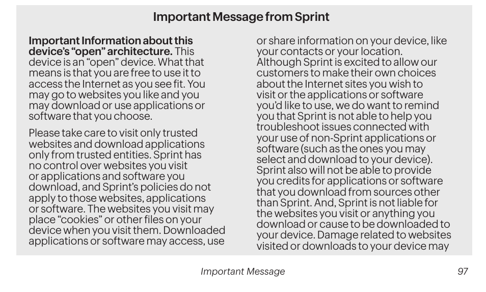 Samsung SM-T237PZWASPR User Manual | Page 97 / 99