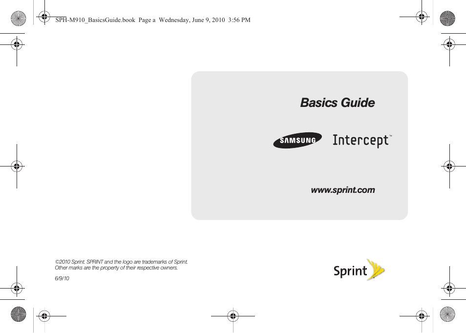 Samsung SPH-M810HAASPR User Manual | 157 pages