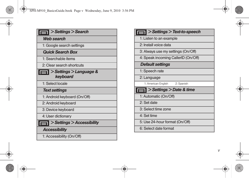 Samsung SPH-M810HAASPR User Manual | Page 11 / 157