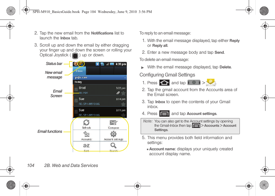 Samsung SPH-M810HAASPR User Manual | Page 116 / 157