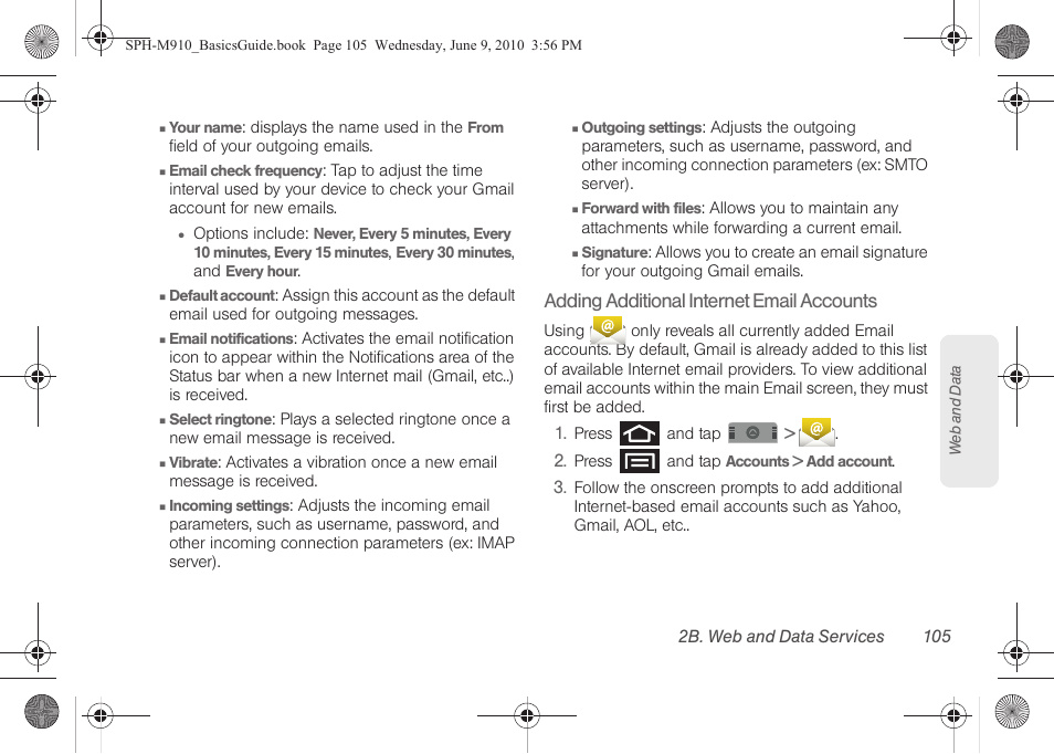 Samsung SPH-M810HAASPR User Manual | Page 117 / 157
