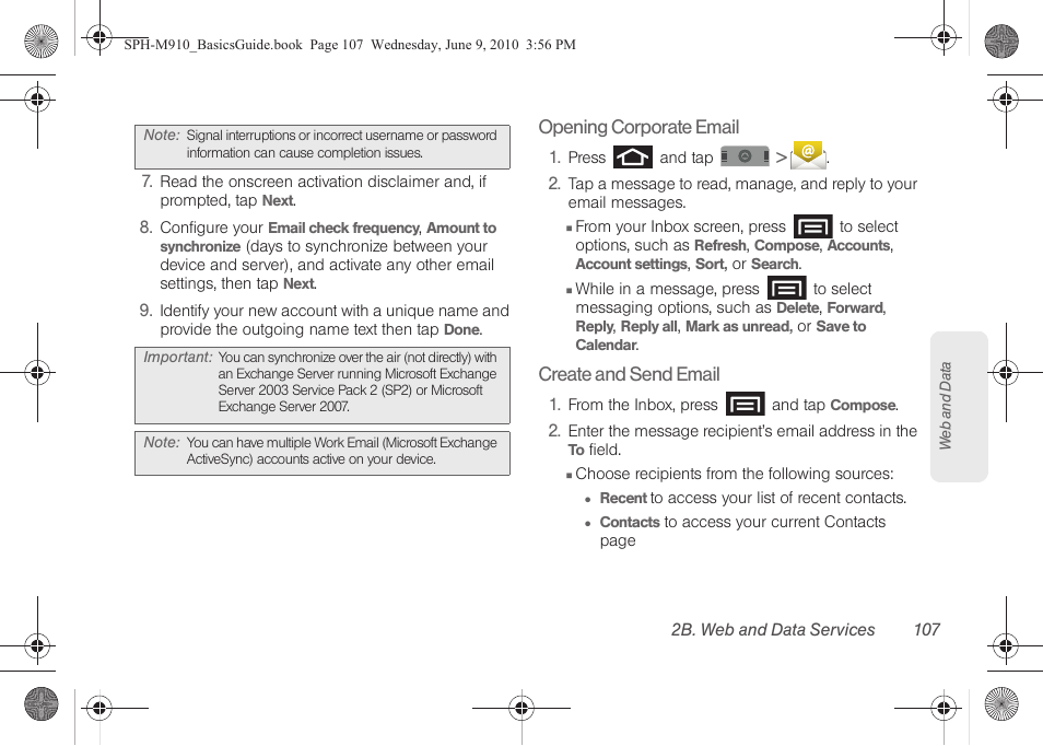 Samsung SPH-M810HAASPR User Manual | Page 119 / 157