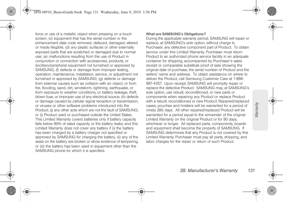 Samsung SPH-M810HAASPR User Manual | Page 143 / 157