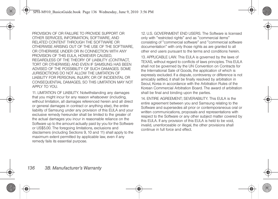 Samsung SPH-M810HAASPR User Manual | Page 148 / 157