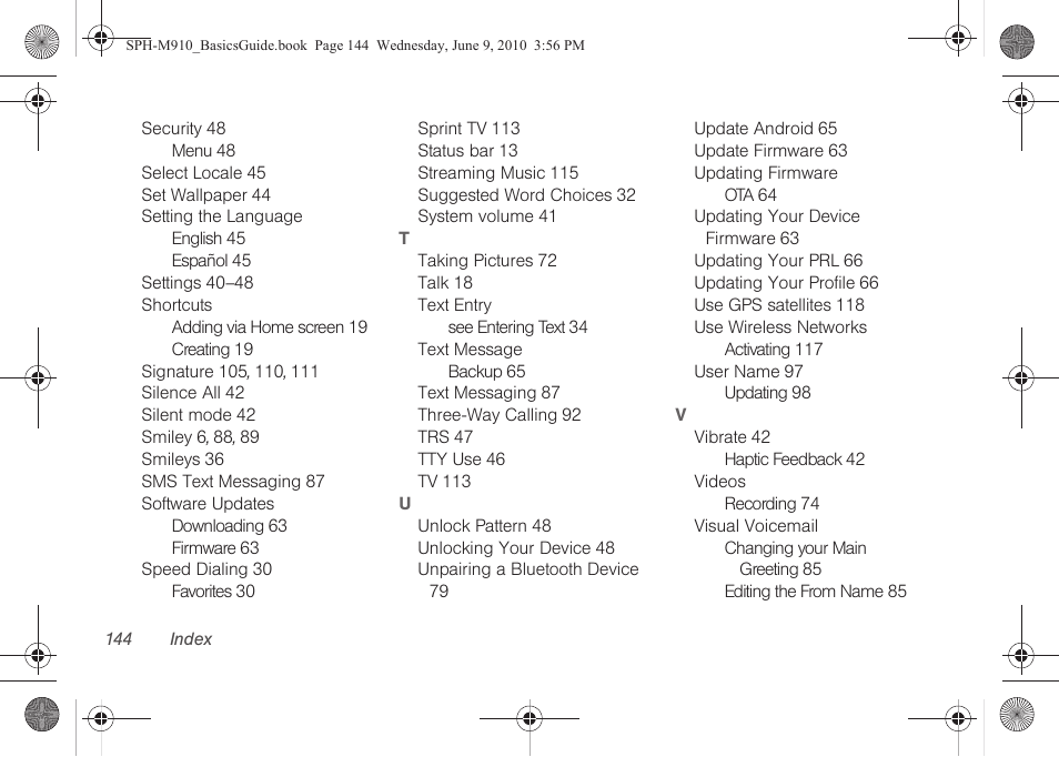 Samsung SPH-M810HAASPR User Manual | Page 156 / 157