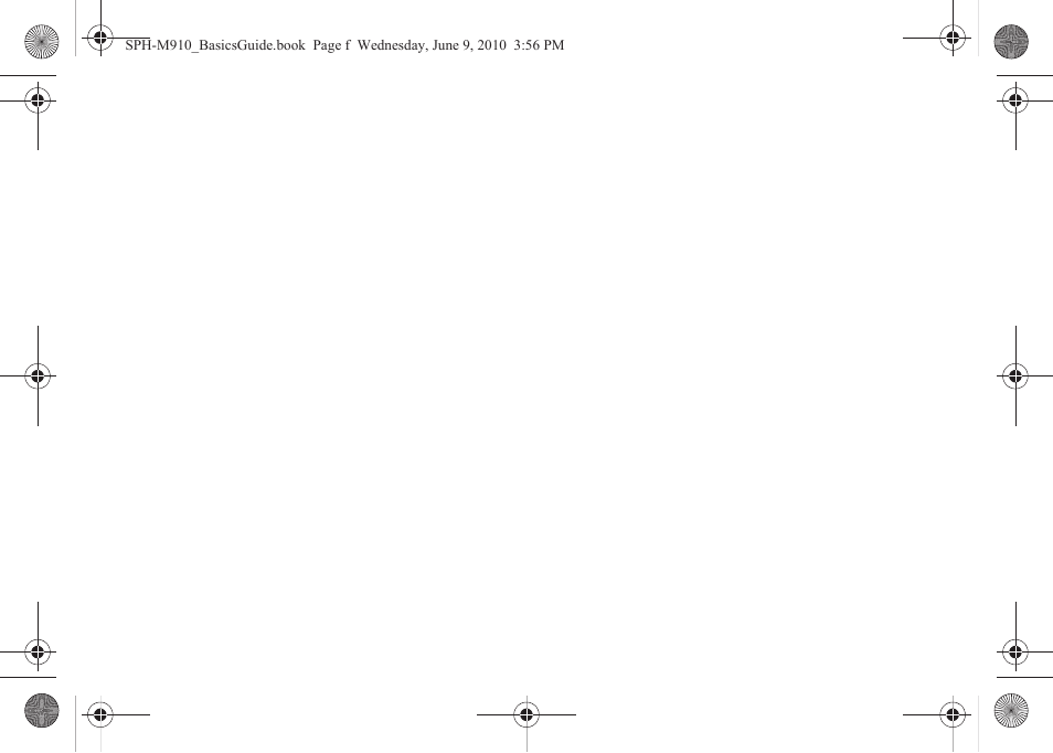 Samsung SPH-M810HAASPR User Manual | Page 6 / 157