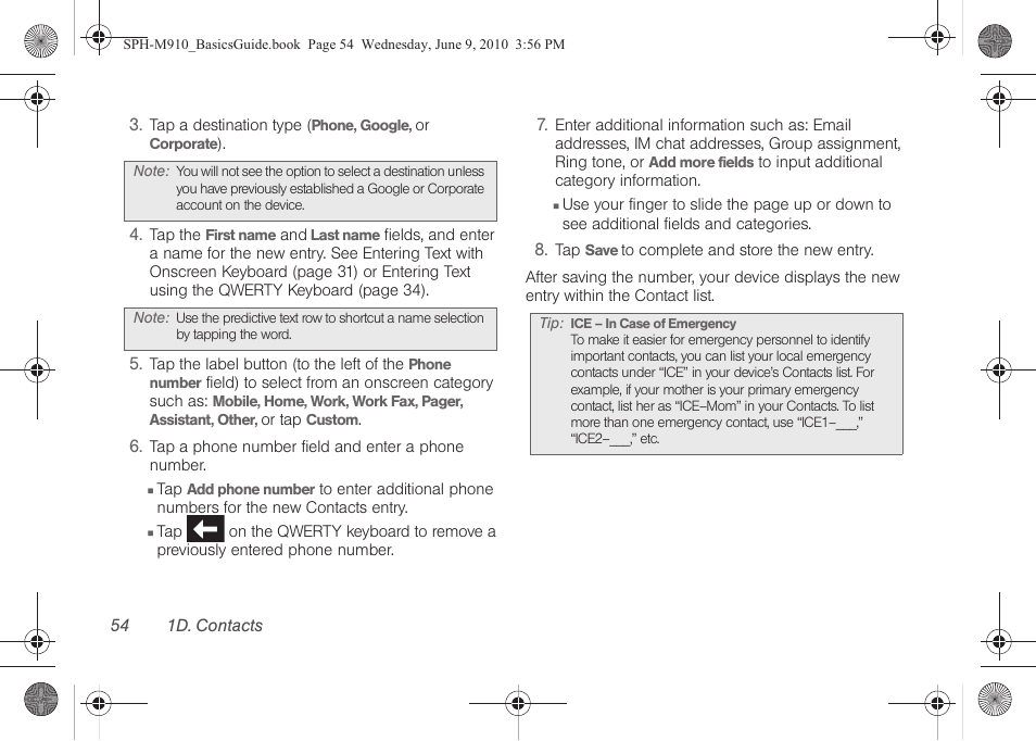 Samsung SPH-M810HAASPR User Manual | Page 66 / 157