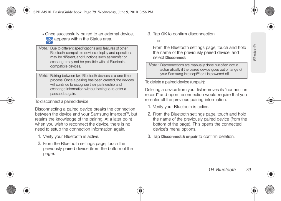 Samsung SPH-M810HAASPR User Manual | Page 91 / 157