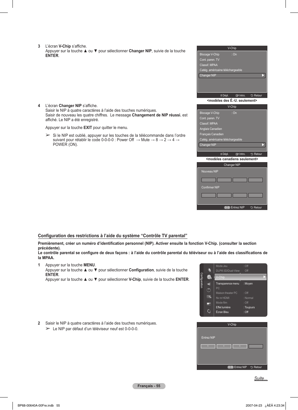 Suite | Samsung HLT7288WX-XAA User Manual | Page 150 / 276