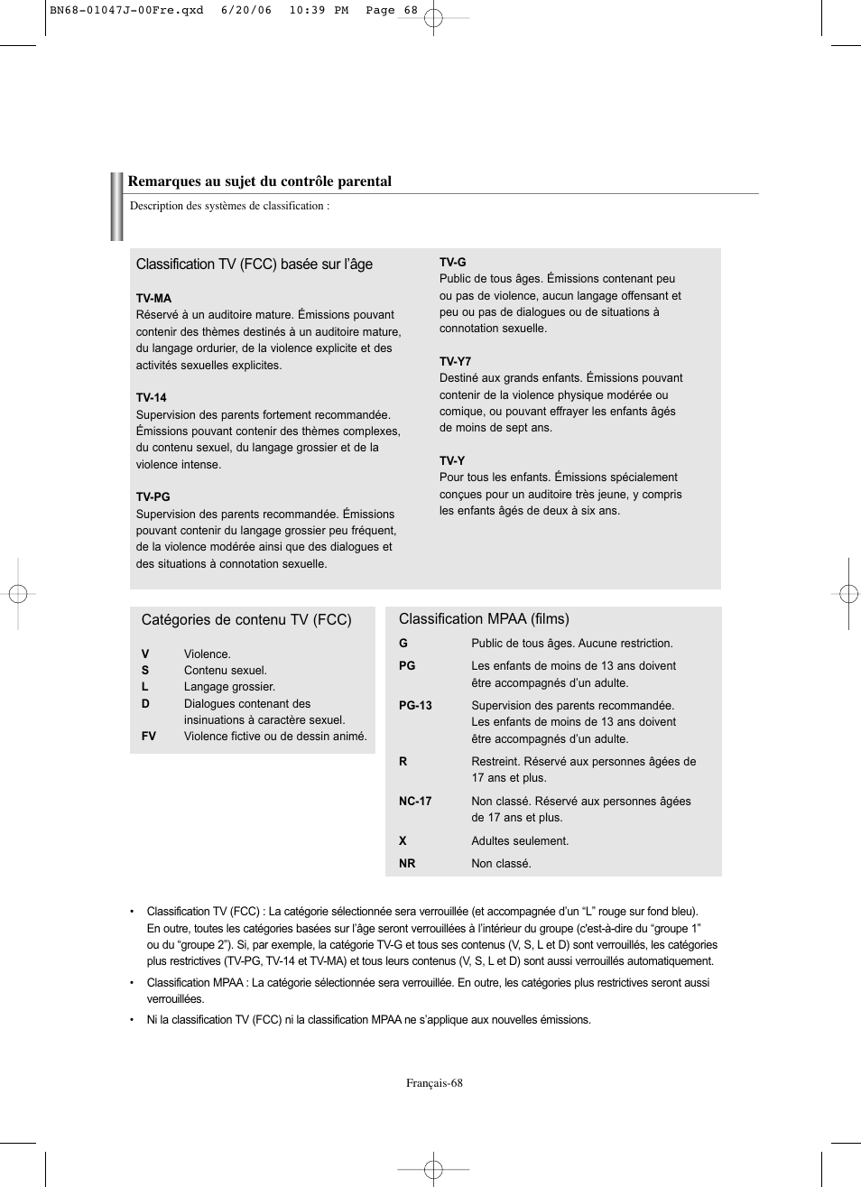 Samsung LNS4695DX-XAA User Manual | Page 161 / 275