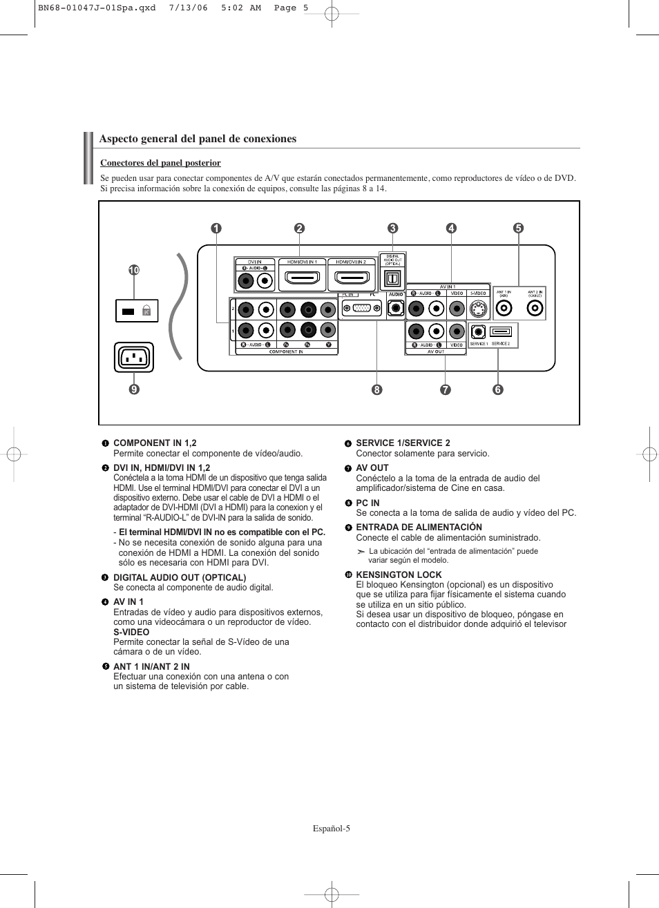 Samsung LNS4695DX-XAA User Manual | Page 189 / 275
