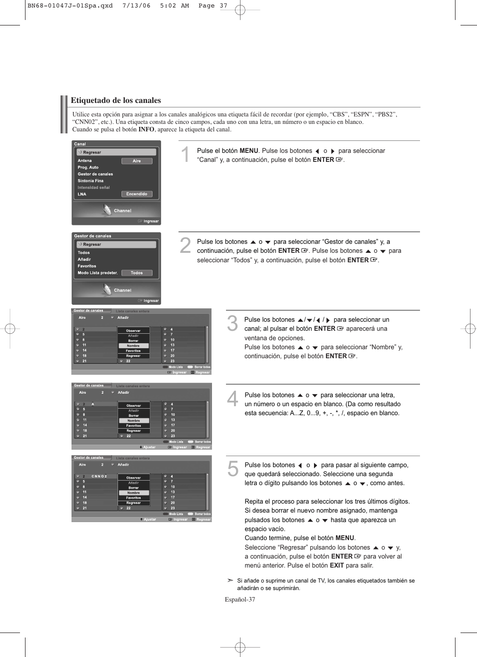 Samsung LNS4695DX-XAA User Manual | Page 221 / 275