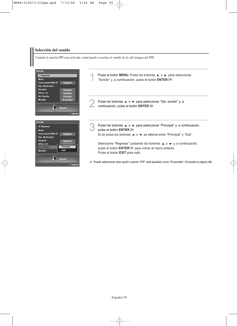 Samsung LNS4695DX-XAA User Manual | Page 243 / 275