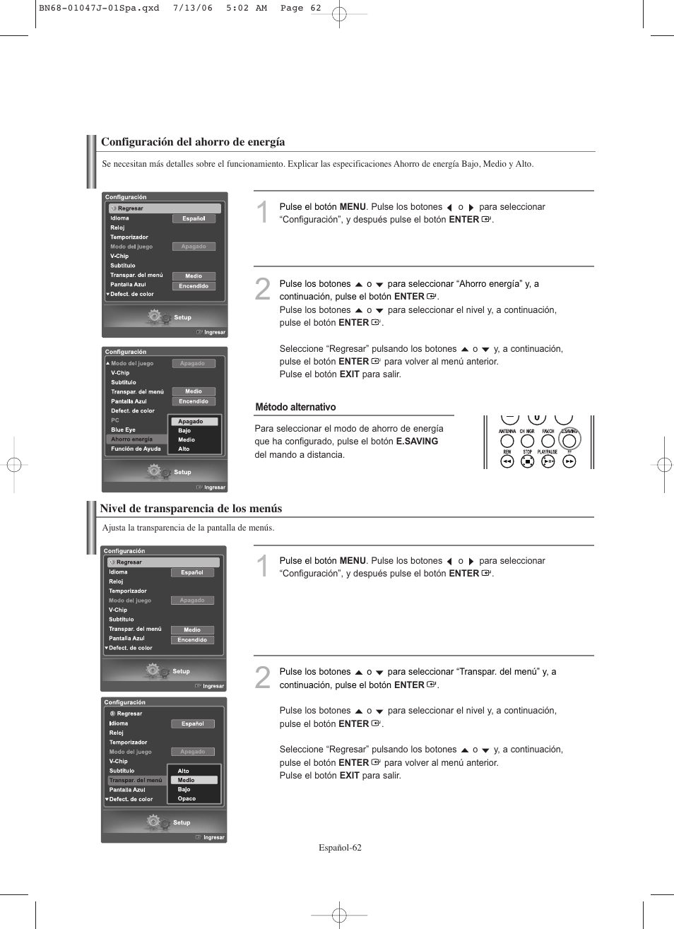 Samsung LNS4695DX-XAA User Manual | Page 246 / 275