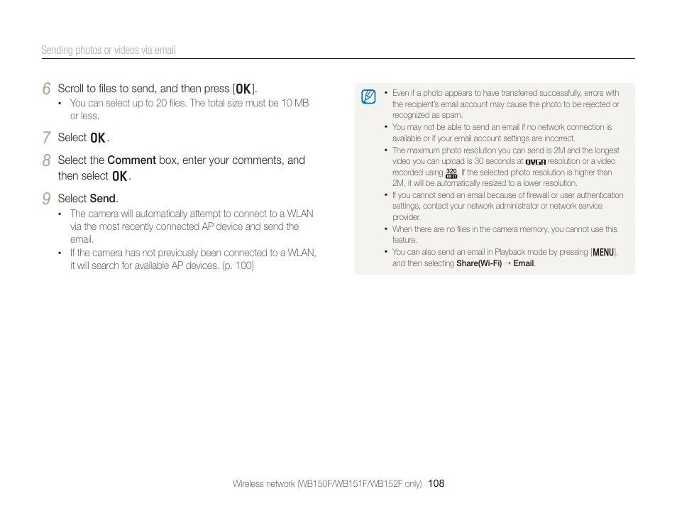 Samsung EC-WB150FBPBUS User Manual | Page 109 / 160