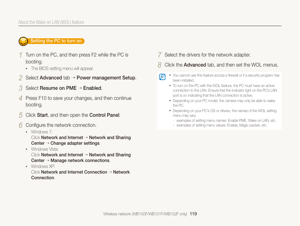 Samsung EC-WB150FBPBUS User Manual | Page 120 / 160