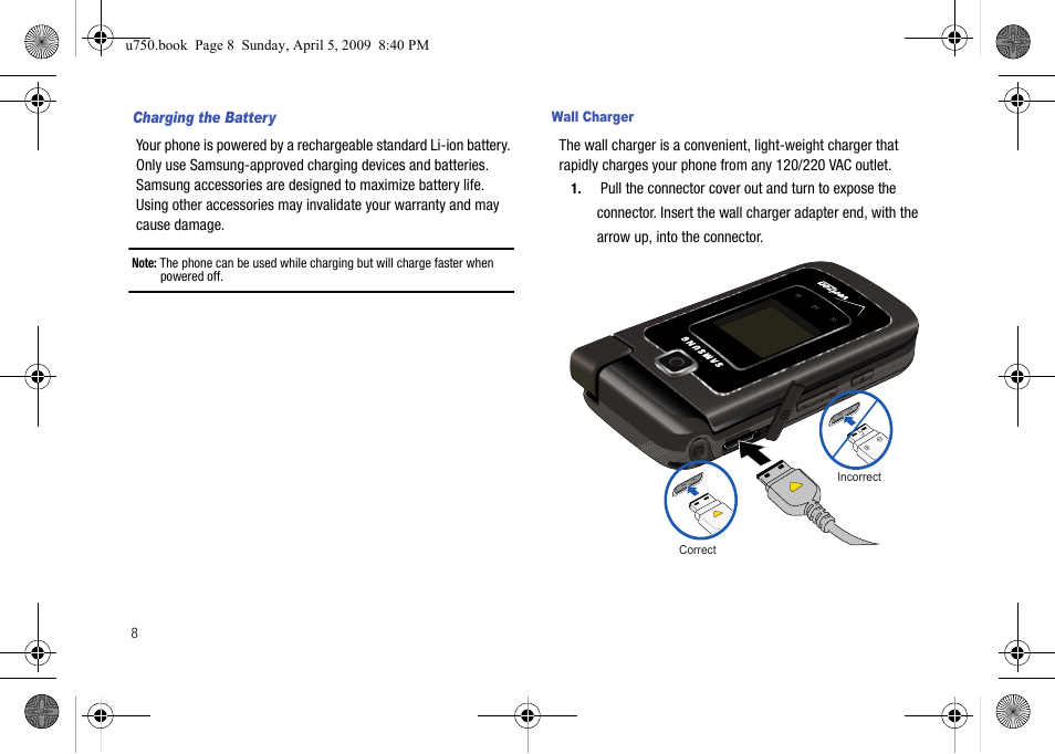 Samsung SCH-U750HAAVZW User Manual | Page 12 / 178