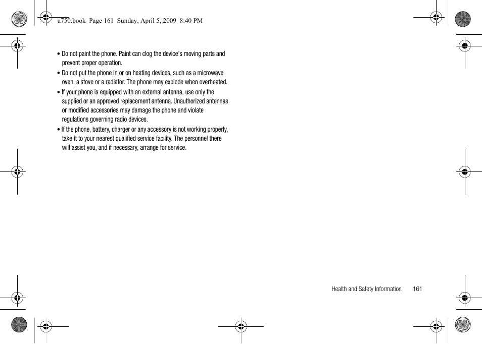 Samsung SCH-U750HAAVZW User Manual | Page 165 / 178