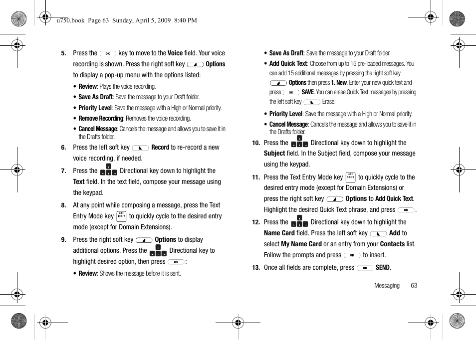 Samsung SCH-U750HAAVZW User Manual | Page 67 / 178