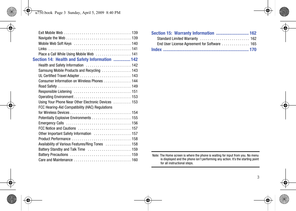 Samsung SCH-U750HAAVZW User Manual | Page 7 / 178