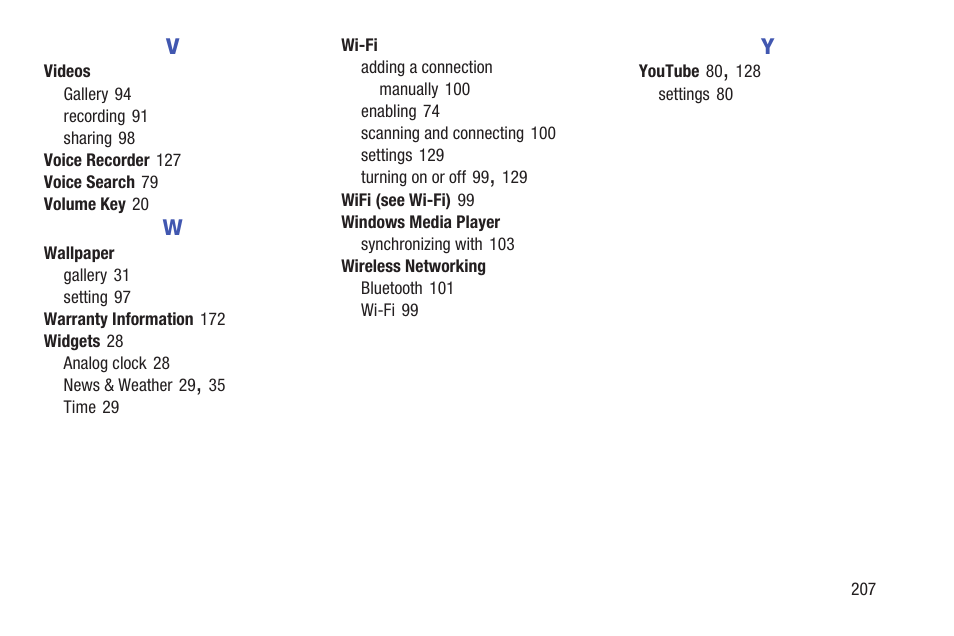 Samsung YP-GS1CB-XAA User Manual | Page 211 / 211
