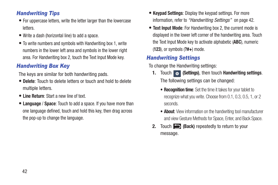 Samsung YP-GS1CB-XAA User Manual | Page 46 / 211